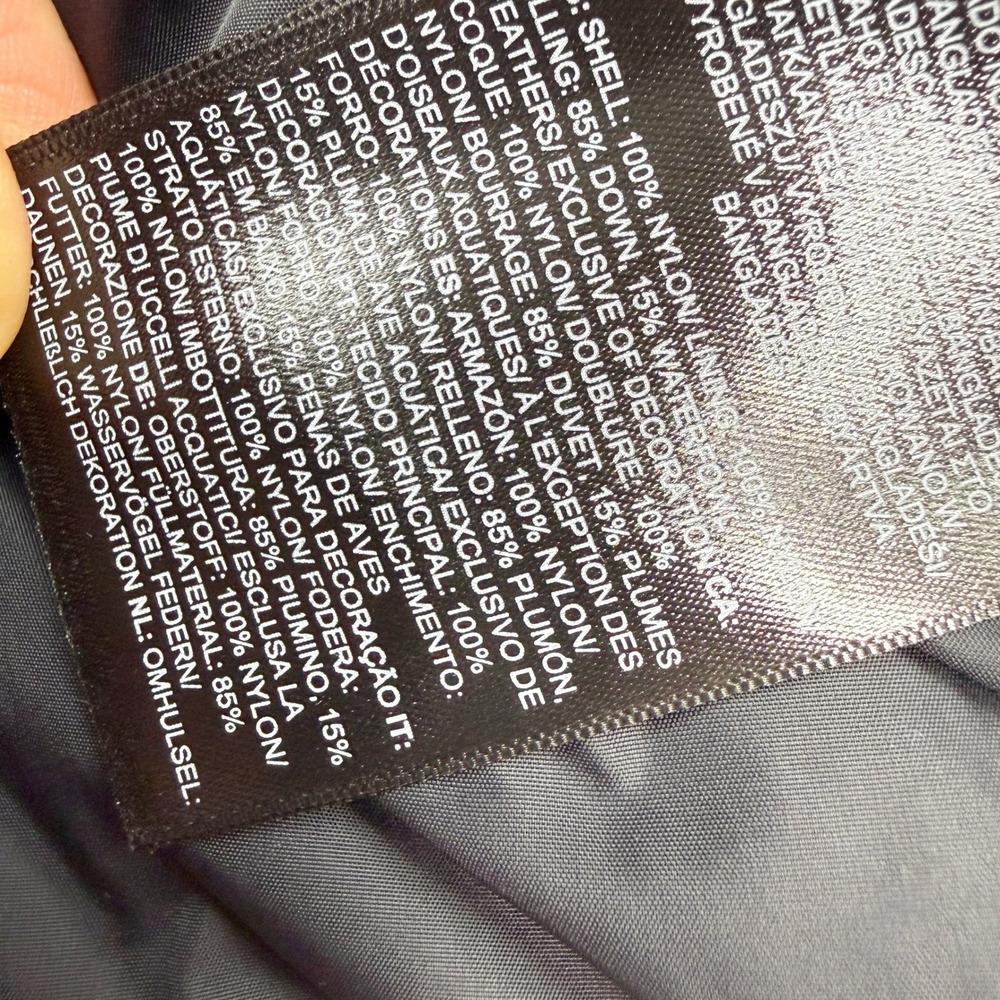 The North Face 96 Retro Nuptse Womens 2X Plus Desert Periwinkle / Black NEW - Picture 10 of 11
